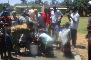 The Water Project: Ematoyi Market New Well Project - 