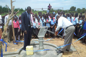 The Water Project: Bulima C.O.U. Primary School New Well Project - 
