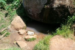The Water Project: Elwanga Community, Johnson Mmeri Spring - 