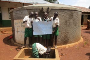 The Water Project: Essumba Primary School Rainwater Catchment Project - 