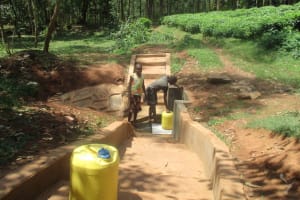 The Water Project: Minyika Community, Hedwe Spring - 