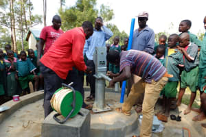 The Water Project: Mavusi Primary School Well Rehabilitation Project - 