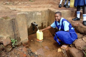 The Water Project: Shipala Primary School -  Fetching Water