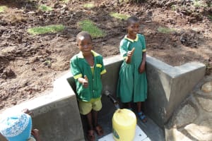 The Water Project: Evihule Community, Bartholomew Spring - 