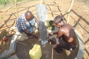 The Water Project: Teyago Bada Ngyero Community - 