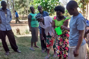 The Water Project: Mwinaya Community, Severe Spring -  Training