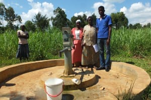 The Water Project: Lutinye Community Well Rehabilitation Project - 