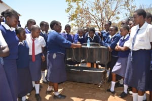 The Water Project: Kithaasyu Secondary School -  Training