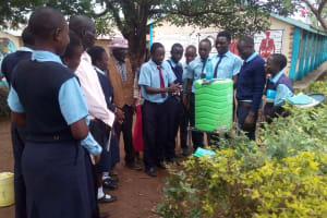 The Water Project: Esibeye Secondary School -  Hand Washing Training