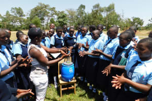 The Water Project: Muyere Secondary School -  Hand Washing Training