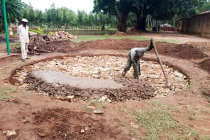 The Water Project:  Tank Construction