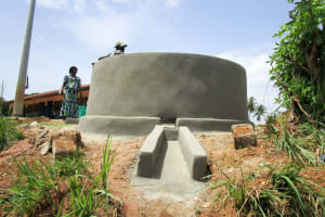 The Water Project:  Well Pad Construction