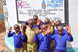 The Water Project: Ndaluni Primary School -  Happy Students