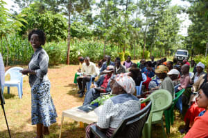The Water Project: Utuneni Community 1B -  Training