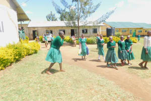 The Water Project: Shinyikha Primary School -  Students Outside Class