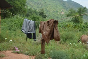 The Water Project: Wamwathi Community 1A -  Clothesline