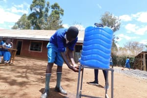 The Water Project: Sango Primary School -  Handwashing Training