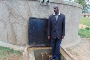 The Water Project:  Mr Gerald Luvembe