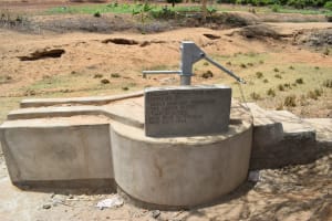 The Water Project: Kaukuswi Community A -  Complete Well