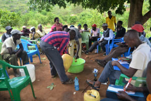 The Water Project: Mbiuni Community 1A -  Soapmaking