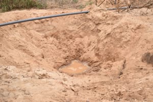 The Water Project: Kiteta Community A -  Scoop Hole
