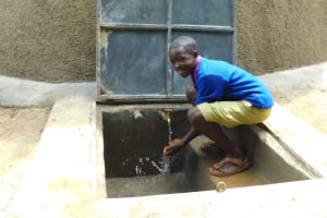 The Water Project: Kapkures Primary School -  Smiles At The Rain Tank