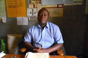 The Water Project:  Teacher Mr Moses Maadzanza