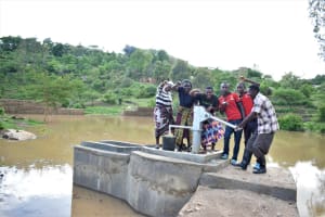 The Water Project: Kyamwao Community 1B -  New Well