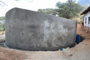 The Water Project: Maviaume Primary School -  Cement Curing