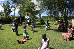 The Water Project: Musutsu Community, Mwashi Spring -  Training In Session At Mwashi Spring
