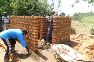 The Water Project:  Vip Latrine Construction