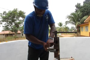 The Water Project:  Pump Installation