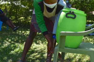 The Water Project:  Handwashing Session