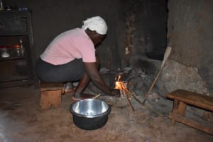 The Water Project:  Preparing A Meal Inside The Kitchen