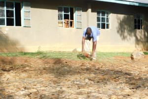 The Water Project: Emachina Primary School -  Setting Up Of Foundation