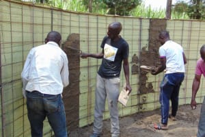 The Water Project: Muting'ong'o Primary School -  Inside Plaster