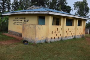 The Water Project: Nyang'ori Primary School -  Combined Latrine Facilty