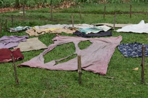 The Water Project: Makhwabuye Community 4 -  Clothes Drying