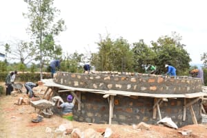 The Water Project: Utuneni Secondary School -  Everyone At Work