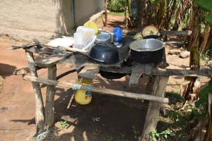 The Water Project: Lukala Community 4 -  Dishrack