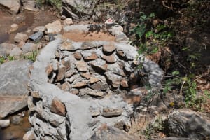 The Water Project: Nzimba Community 2B -  Inside Well