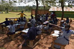 The Water Project: St. Kizito Shihingo Primary School -  Covid Precaution Measures