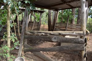 The Water Project: Mukaniro Community -  Animal Pen