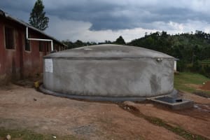 The Water Project: Givudemesi Primary School -  Complete Tank