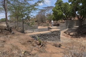 The Water Project:  Sand Dam And Well