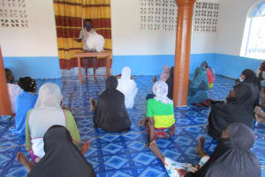 The Water Project: Lungi, Masoila, Lower Kamara St Mosque -  Importance Of Mosquito Net