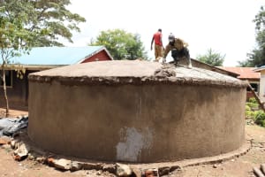 The Water Project: Bulupi Primary School -  Dome Casting