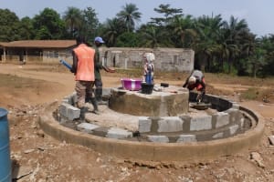 The Water Project:  Pad Construction