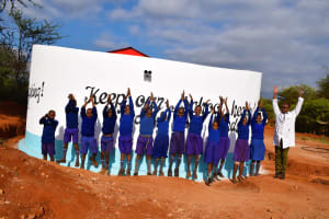 The Water Project: Kyuasini Primary School -  After Paint