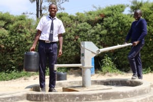 The Water Project: Museywa Secondary School -  Carying Water